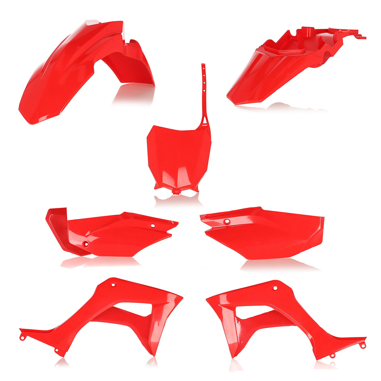 ACERBIS Full Plastic Kit Hon Red 2861930227