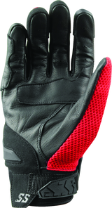 Speed and Strength Moment of Truth Gloves Red - Small