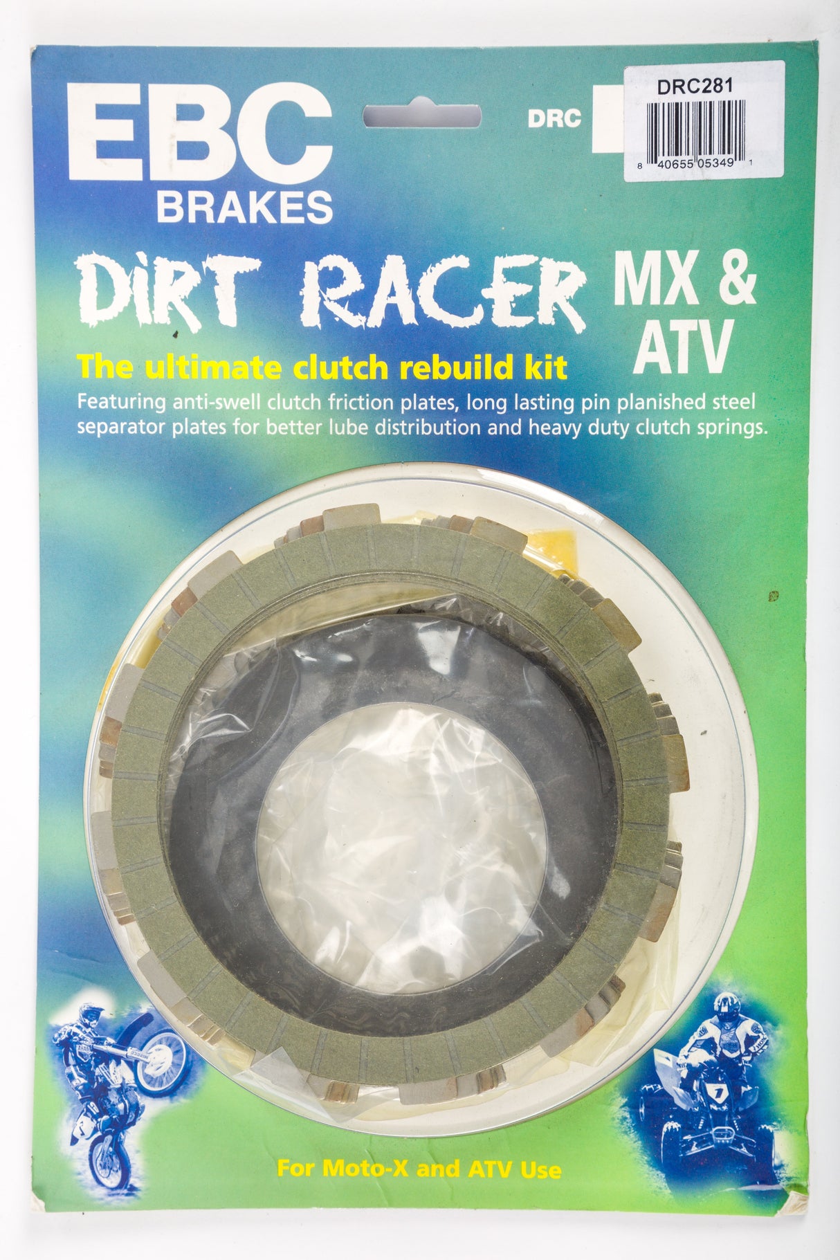 EBC Dirt Racer Clutch Kit Drc281 DRC281