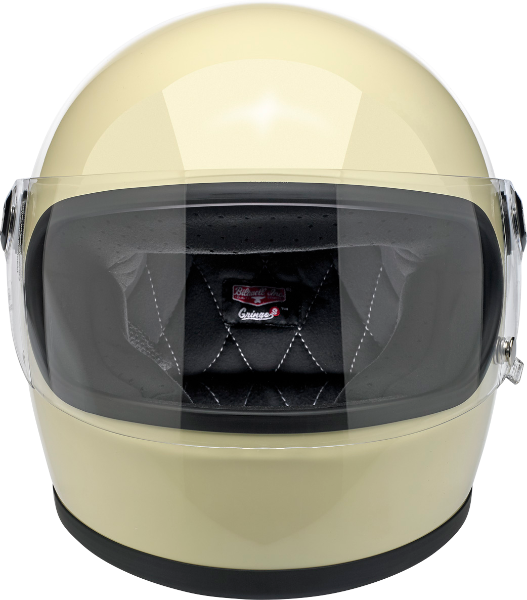 BILTWELL Gringo S Helmet - Gloss Vintage White - XS 1003-102-101