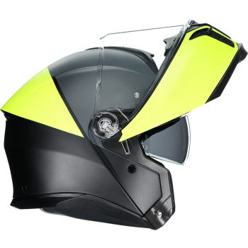 AGV Tourmodular Helmet - Balance - Black/Yellow Fluo/Gray - XL  211251F2OY00115