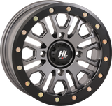 HIGH LIFTER Wheel - HL23 Beadlock - Front/Rear - Gun Metal Gray - 15x7 - 4/137 - 5+2 (+38 mm) 15HL23-1537