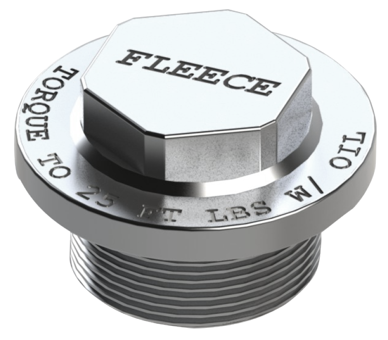 Fleece Performance 01-13 GM Duramax 6.6L Duramax Turbo Thermostat Delete Plug FPE-TURBO-THERM