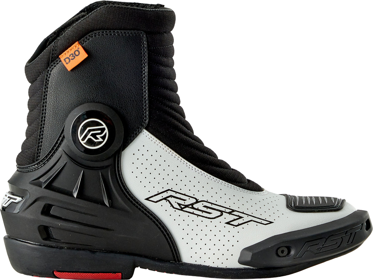 RST Tractech Evo D3o Short Boot Black/White 5 103697WHI-37