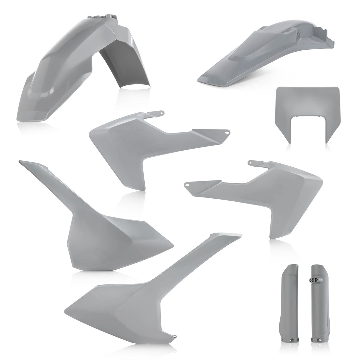 ACERBIS Full Plastic Kit Hus Grey 2733430011