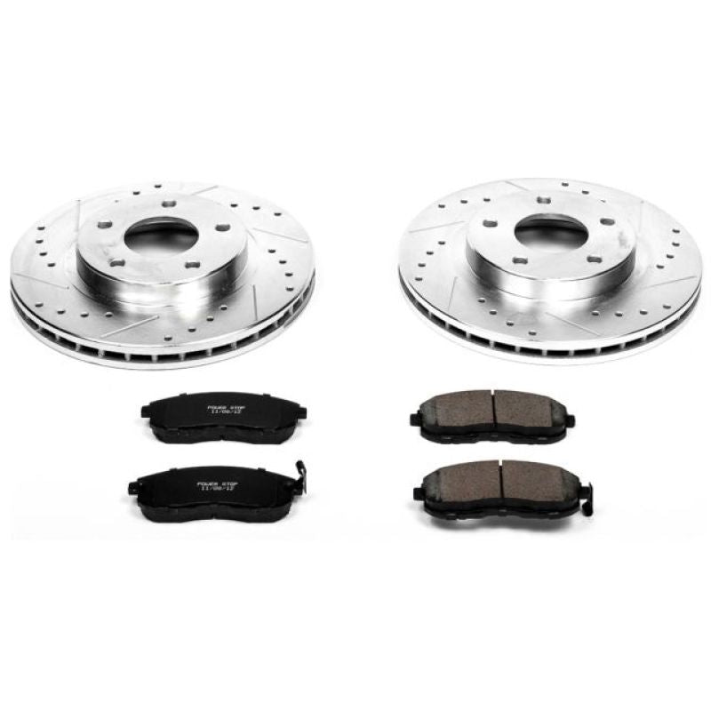 Power Stop 00-01 Infiniti I30 Front Z23 Evolution Sport Brake Kit