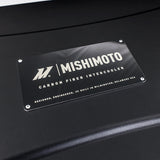 Mishimoto Universal Carbon Fiber Intercooler - Matte Tanks - 450mm Black Core - S-Flow - BK V-Band