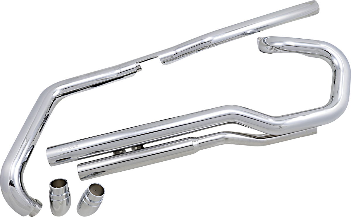 COBRA Speedster Slashdown Exhaust - VTX1800 2003-2008	  1826