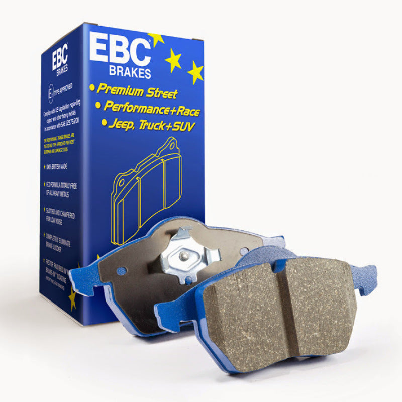 EBC 98-05 Porsche 911 (996) (Cast Iron Rotor only) 3.4 Carrera 2 Bluestuff Front Brake Pads DP51514NDX