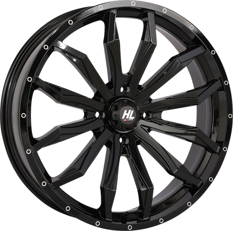 HIGH LIFTER Wheel - HL21 - Front/Rear - Gloss Black - 22x7 - 4/156 - 4+3 (+10 mm) 22HL21-1256