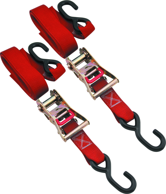 BikeMaster Tiedown 1-1/2 Ratchet - Red 100519