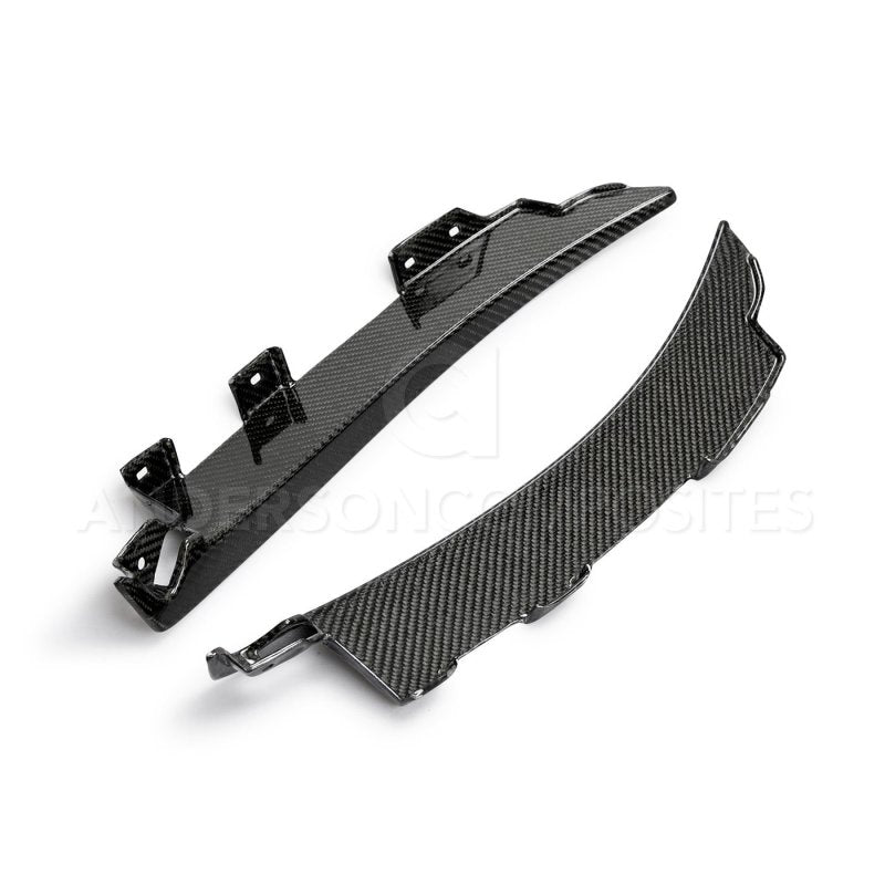 Anderson Composites 2020 Ford Mustang/Shelby GT500 Carbon Fiber Rear Mud Guards AC-RMG20FDMU500