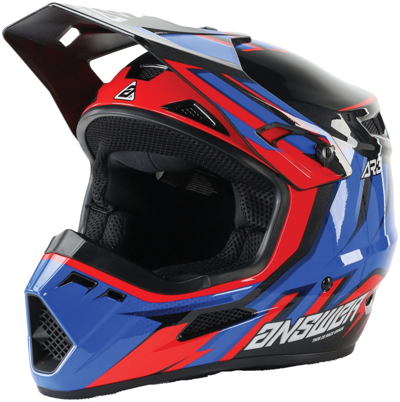 Answer AR3 Fari Helmet Red/White/Blue - Medium 442916