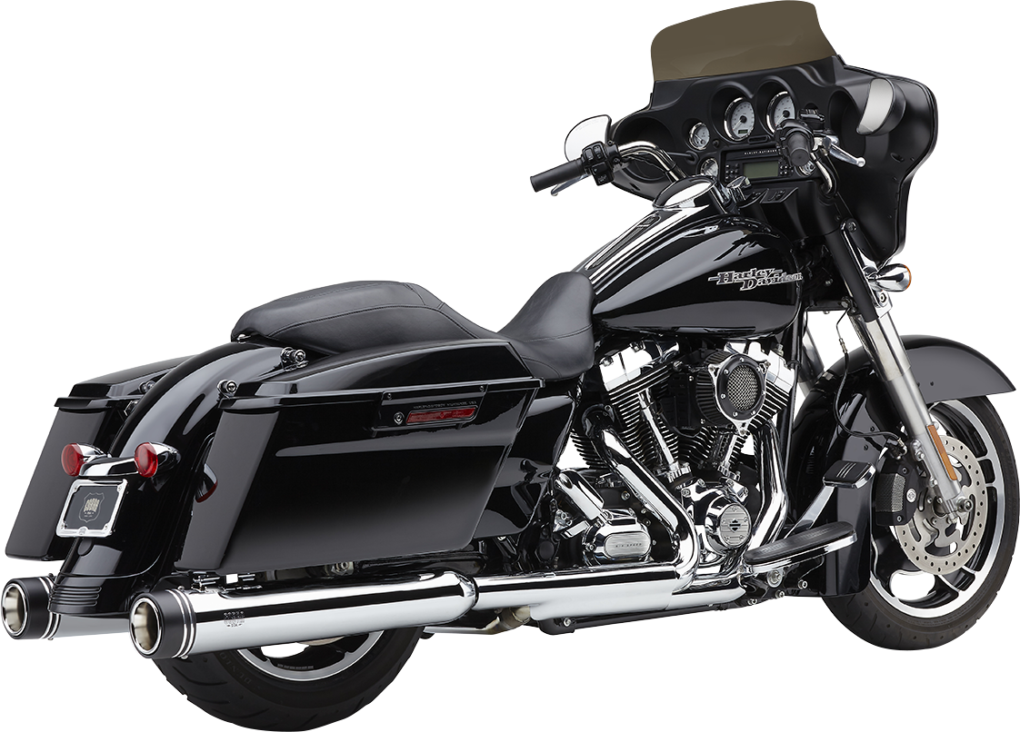 COBRA 4-1/2" Neighbor Haters® Series Mufflers - Chrome 6290