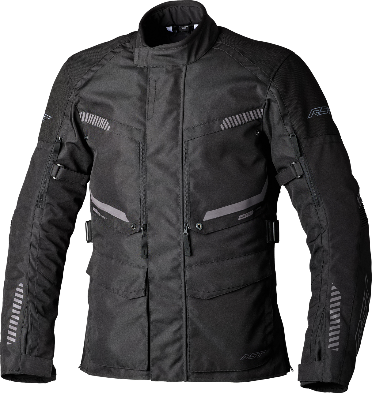 RST Maverick Evo Ce Jacket Black/Black Textile Lg 103198BLK-44