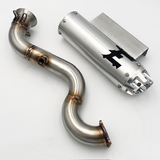 IN STOCK BLACK Empire Industries Single Slip On Exhaust For 2025+ CAN-AM Outlander 850-1000 EMP-G3-OUT-SLP