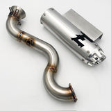 IN STOCK BLACK Empire Industries Single Slip On Exhaust For 2025+ CAN-AM Outlander 850-1000 EMP-G3-OUT-SLP