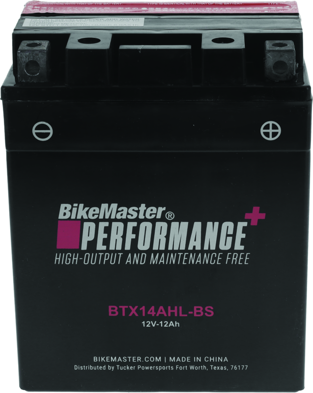 BikeMaster BTX14AHL-BS Battery 781307