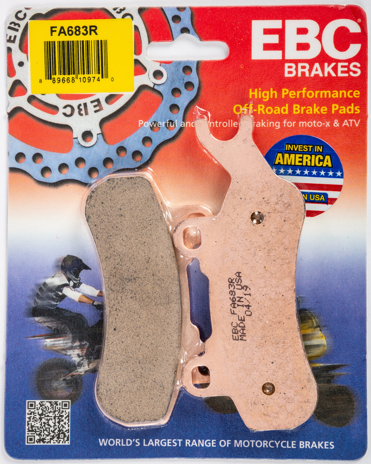 EBC Brake Pads Fa683r Sintered R Series FA683R