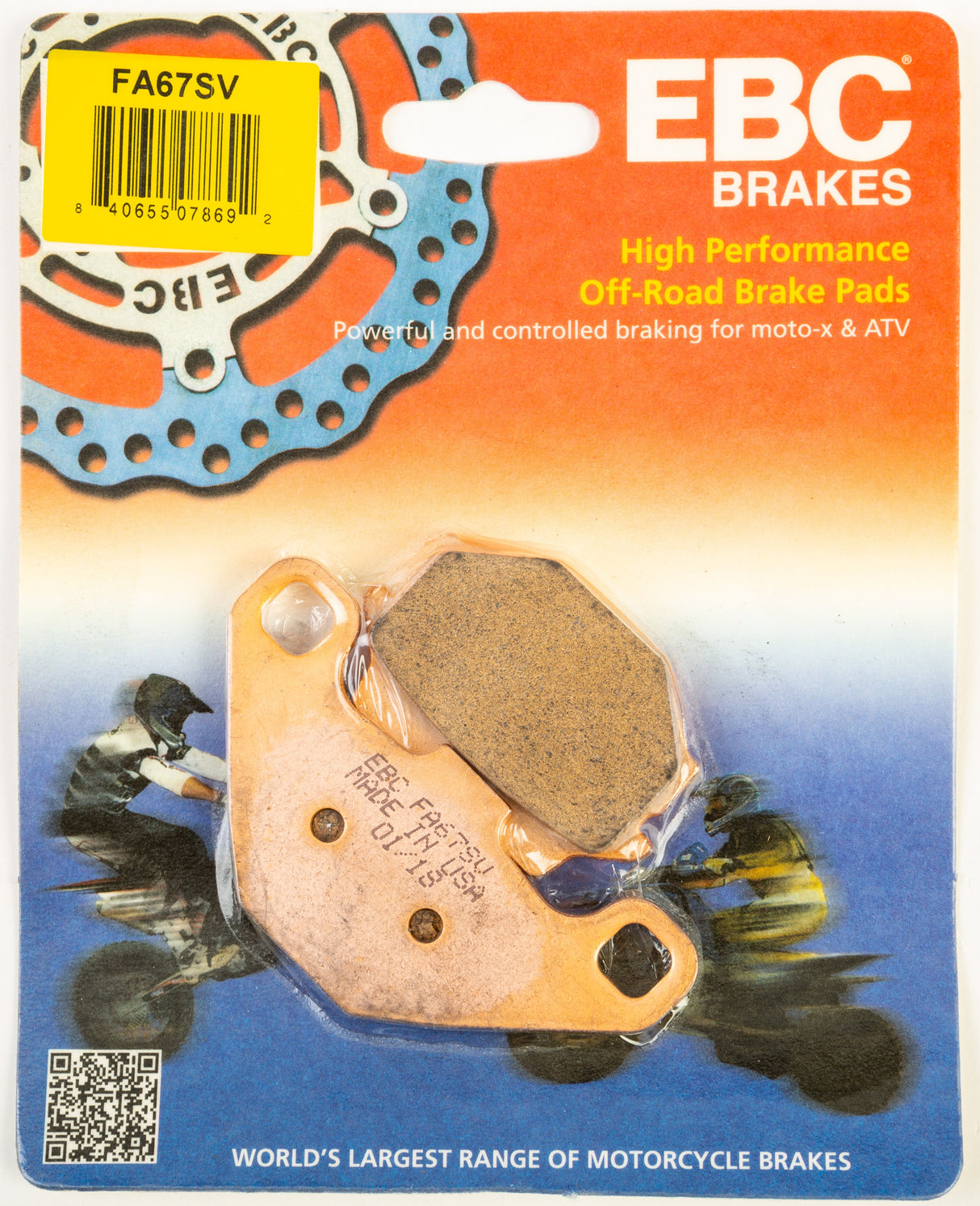 EBC Brake Pads Fa67sv Severe Duty Sv Series FA67SV