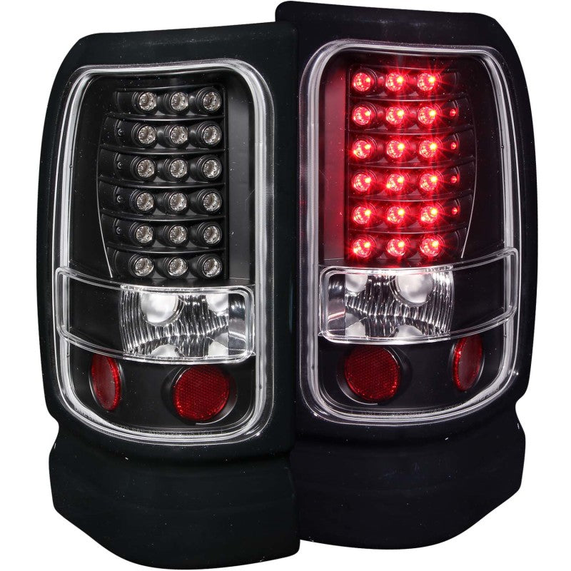 ANZO 1994-2001 Dodge Ram LED Taillights Black 311073