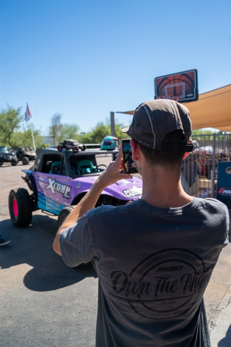 Rigid Industries x SHREDDY 360-Series 4in Lights w/Wt Bcklght (2) + 6 Covers (2 Pink/2 Teal/2 Blk) 36117-SHREDDY