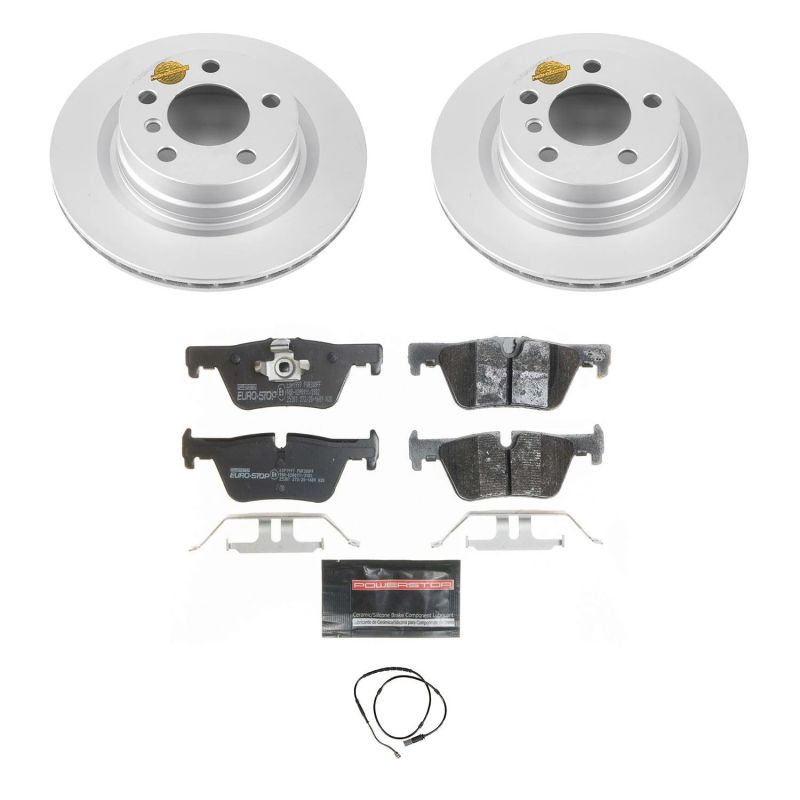 Power Stop 14-16 BMW 228i Rear Euro-Stop Brake Kit