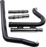 COBRA 909 Exhaust - Black - '06-'11 Dyna 6709B