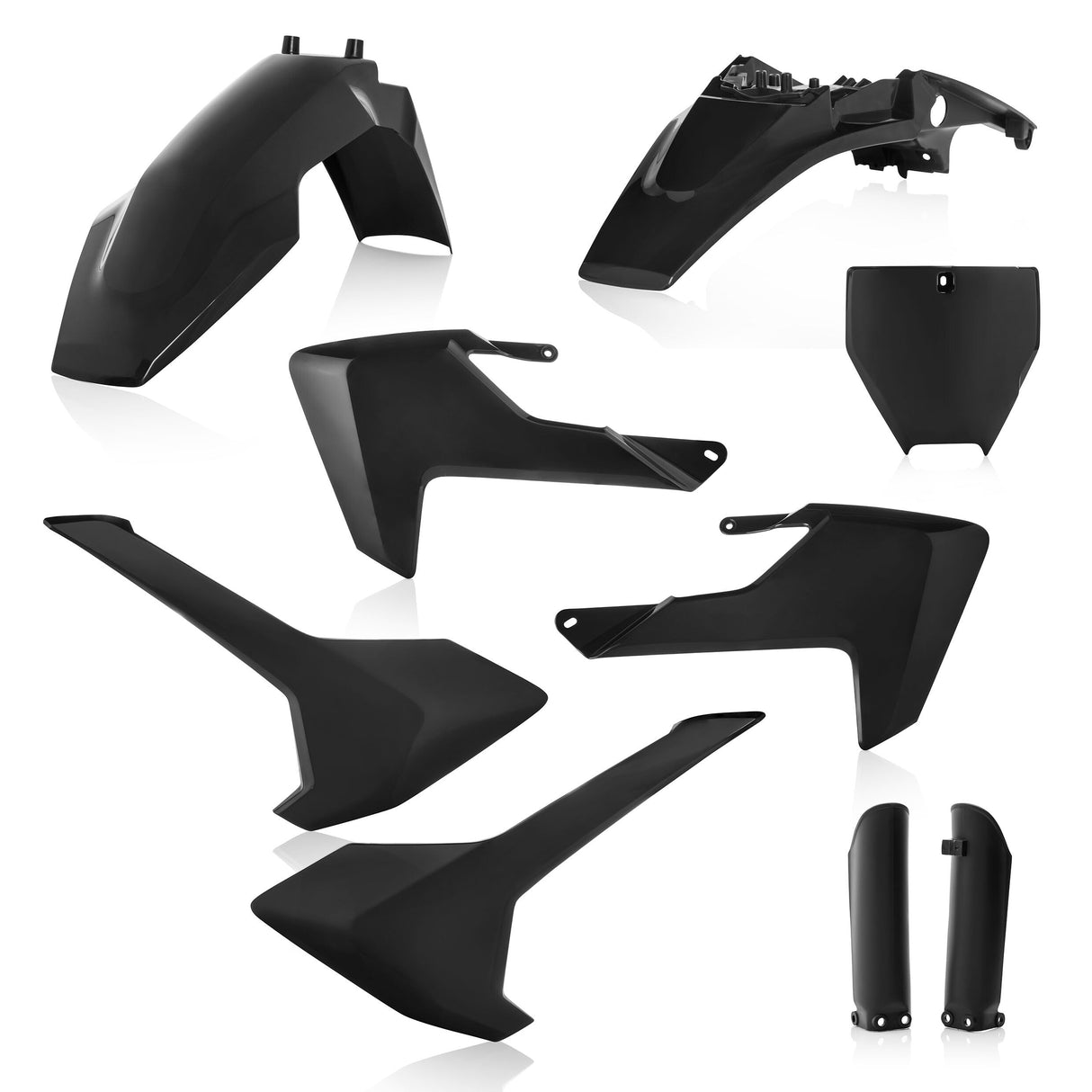 ACERBIS Full Plastic Kit Black 2731980001