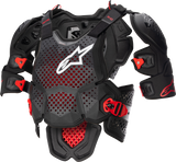 ALPINESTARS A-10 Roost Guard V2 - Black/Red - XS/S 6700523-1431-XS