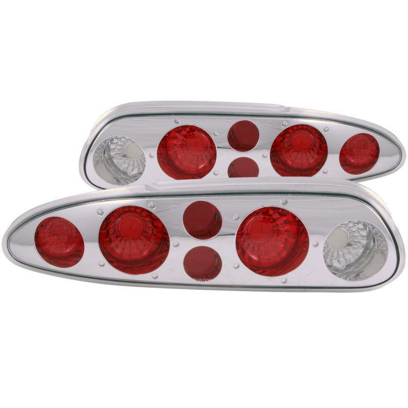 ANZO 1993-2002 Chevrolet Camaro Taillights Chrome 221011