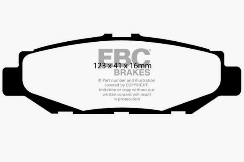 EBC 93-97 Lexus GS300 3.0 Greenstuff Rear Brake Pads DP2848