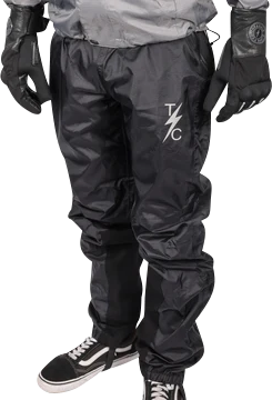 THRASHIN SUPPLY CO. Mission Rain Pants - Black - S/M TMJ-08-08