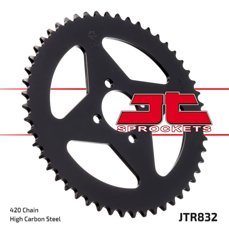 JTRear Sprocket Steel 52t-420 YamJTR832.52