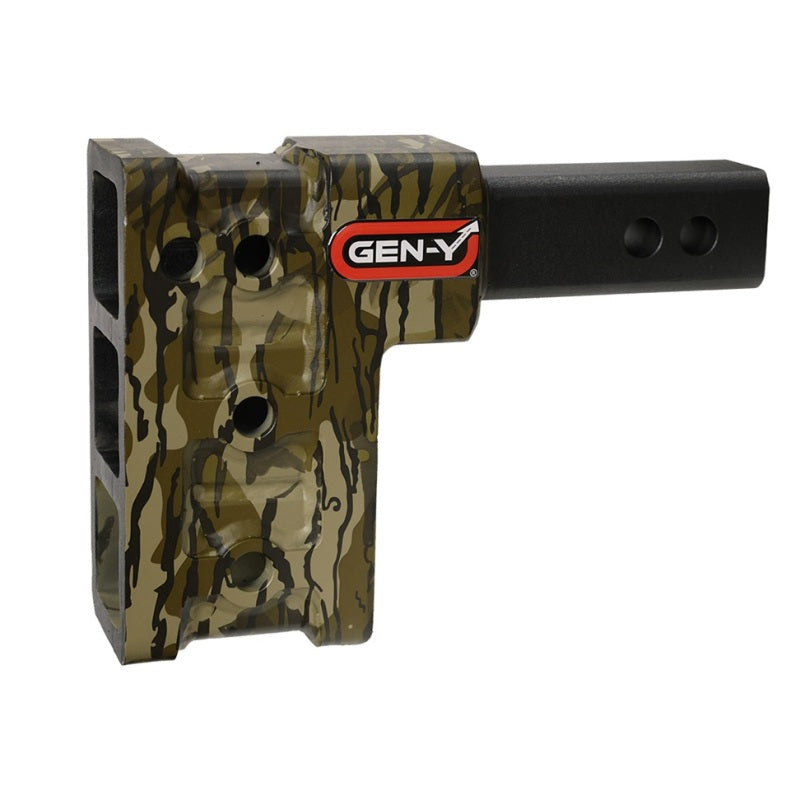 Gen-Y Mega Duty 2in Shank 5in Drop 1.5K TW 10K (Hitch Only) - Mossy Oak GH-303-MO