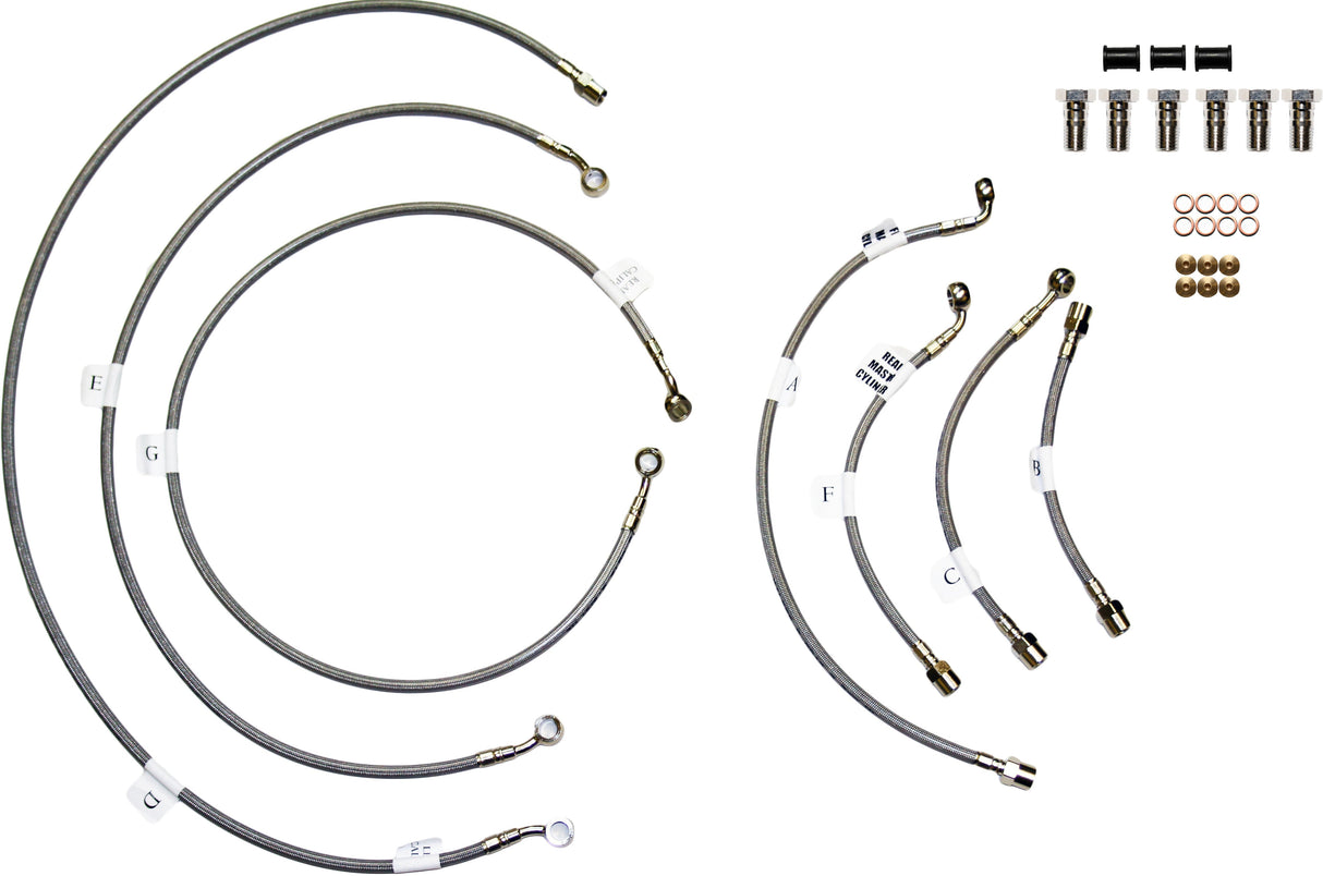 GALFER Brake Line Front & Rear FK003D779-5