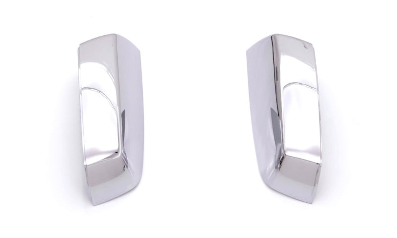 AVS 14-18 Chevy Silverado 1500 Upper Mirror Covers 2pc - Chrome 687686