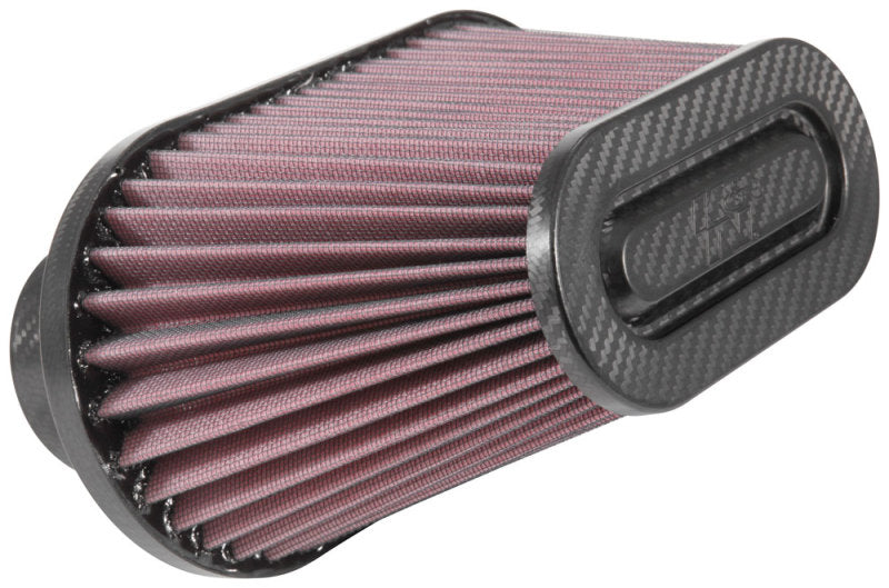 K&N Universal Air Filter - 3in Dual Flange / 10x5.125in Base / 6.375x3.0625in Top / 5.5in Height RP-6101