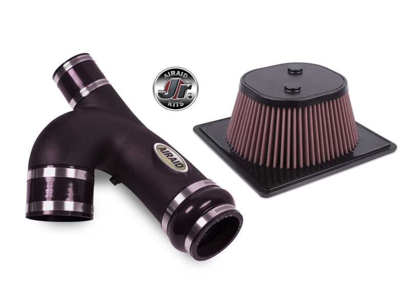 Airaid Jr. Intake Kit, Bifurcated Tube, Oiled / Red Media 11-14 Ford F-150 3.5L Ecoboost