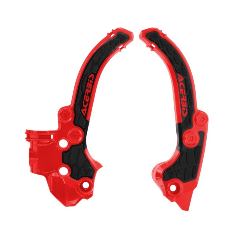 Acerbis 2024 KTM SX50 X-Grip Frame Guard - Red/Black 2985911018