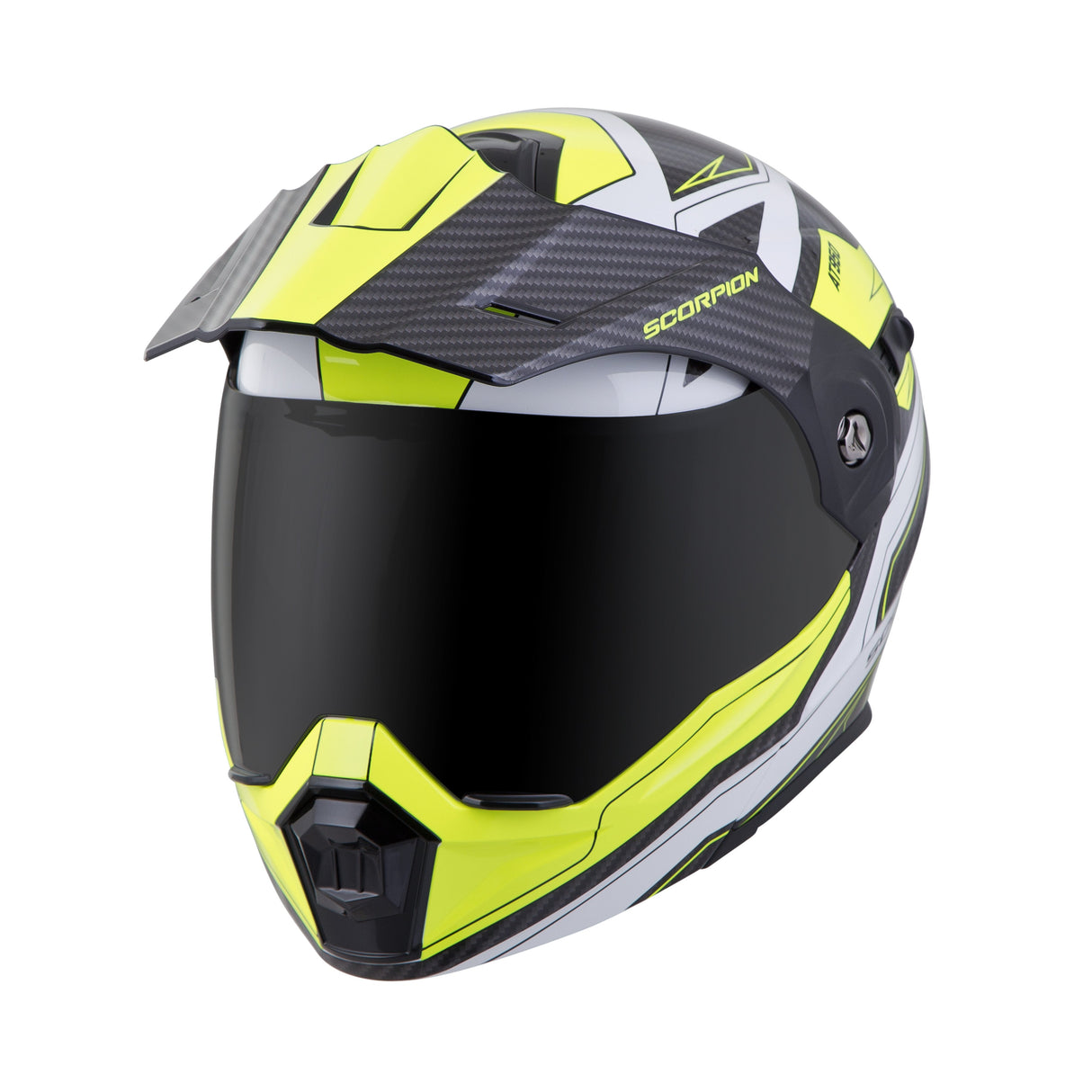 SCORPION EXO Exo-At950 Modular Helmet Tucson Hi-Vis Lg 95-0605