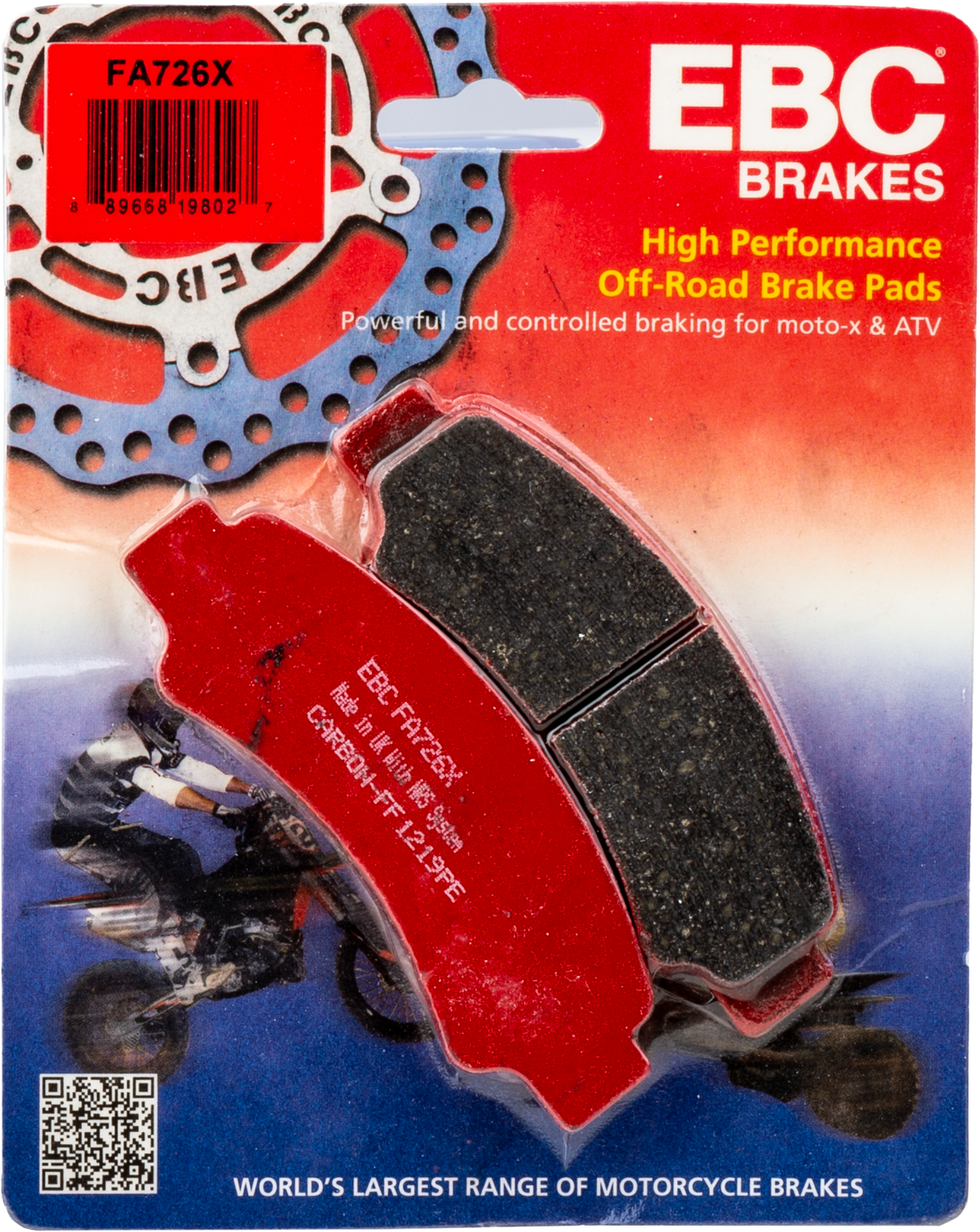 EBC Brake Pads Fa726x Carbon X Series FA726X