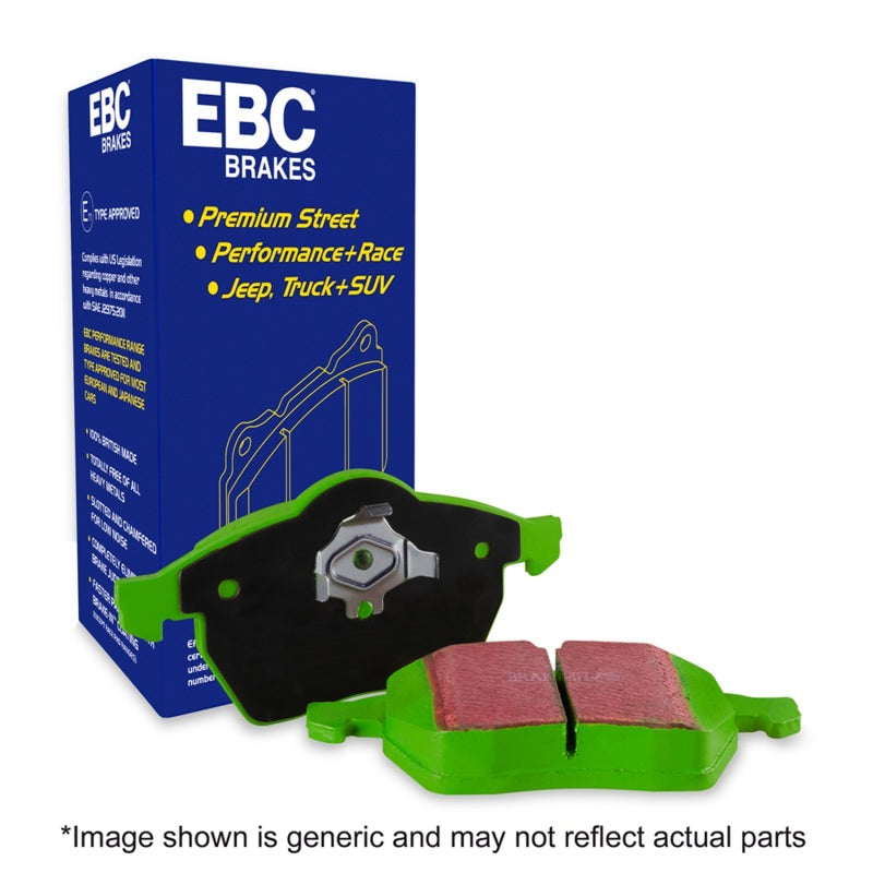 EBC 94-01 Mazda Miata MX5 1.8 Greenstuff Front Brake Pads DP21002