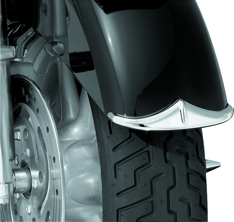 Kuryakyn Front Fender Accent Leading Edge Chrome 8642