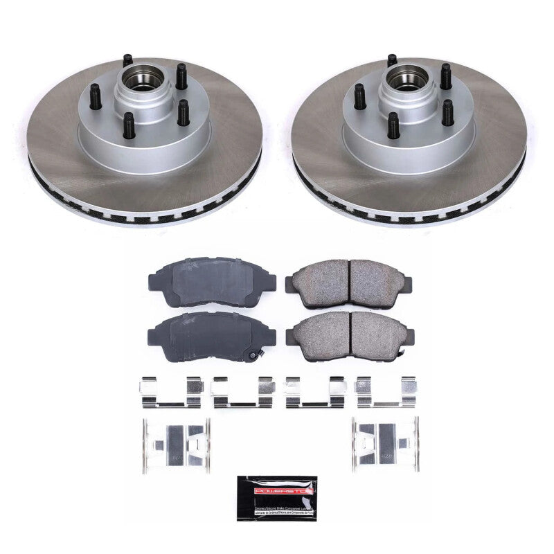 Power Stop 97-01 Mercury Mountaineer Front Semi-Coated Rotor Kit