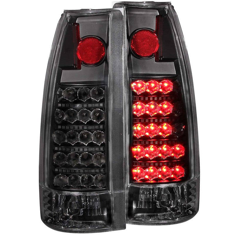 ANZO 1999-2000 Cadillac Escalade LED Taillights Black 311059