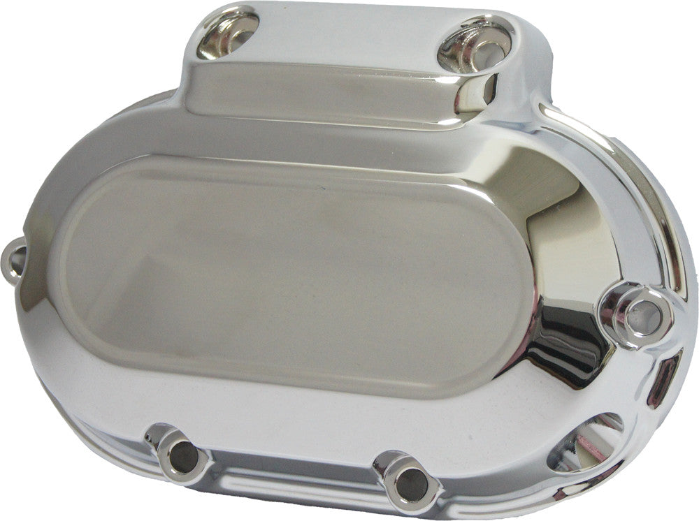 HARDDRIVE Trans Side Cover Chrome 6 Spd Twin Cam 07-17 & Dyna 06 302226