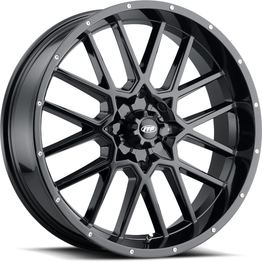 ITP Hurricane Black 20x6.5 4/137 4 + 2.5 (+10mm) 2022517705B