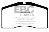 EBC 93-95 Porsche 911 (964) 3.6 Turbo Redstuff Front Brake Pads DP3997C