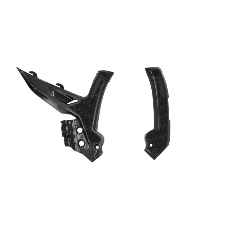 Acerbis 23+ KTM EXC-F/ SX/ SX-F/ XC/ XC-F/ XC-W/ XCF-W Frame Guards- X-Grip - Black 2975040001